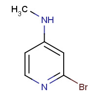 847799-64-8 2-bromo-N-methylpyridin-4-amine chemical structure