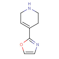630119-38-9 2-(1,2,3,6-tetrahydropyridin-4-yl)-1,3-oxazole chemical structure
