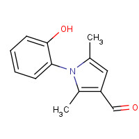 878424-18-1 1-(2-hydroxyphenyl)-2,5-dimethylpyrrole-3-carbaldehyde chemical structure