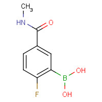 874289-40-4 [2-fluoro-5-(methylcarbamoyl)phenyl]boronic acid chemical structure