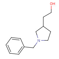95198-68-8 2-(1-benzylpyrrolidin-3-yl)ethanol chemical structure