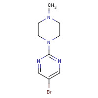 141302-36-5 5-bromo-2-(4-methylpiperazin-1-yl)pyrimidine chemical structure