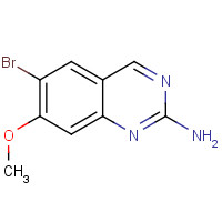 914397-12-9 6-bromo-7-methoxyquinazolin-2-amine chemical structure