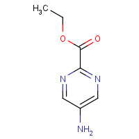 916056-76-3 ethyl 5-aminopyrimidine-2-carboxylate chemical structure