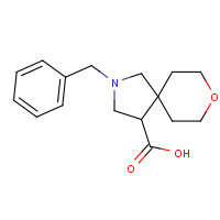 939761-80-5 2-benzyl-8-oxa-2-azaspiro[4.5]decane-4-carboxylic acid chemical structure