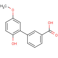 1215206-03-3 3-(2-hydroxy-5-methoxyphenyl)benzoic acid chemical structure