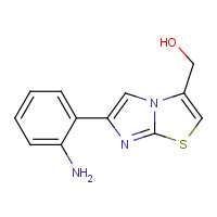 1023732-78-6 [6-(2-aminophenyl)imidazo[2,1-b][1,3]thiazol-3-yl]methanol chemical structure