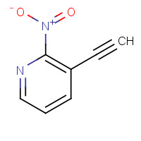1044038-50-7 3-ethynyl-2-nitropyridine chemical structure
