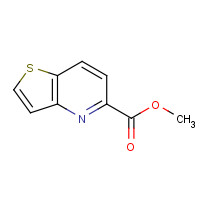 159084-44-3 methyl thieno[3,2-b]pyridine-5-carboxylate chemical structure