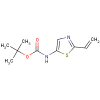 1094070-78-6 tert-butyl N-(2-ethenyl-1,3-thiazol-5-yl)carbamate chemical structure