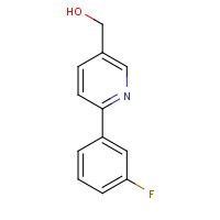 887974-66-5 [6-(3-fluorophenyl)pyridin-3-yl]methanol chemical structure