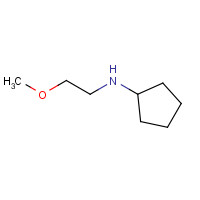 694533-15-8 N-(2-methoxyethyl)cyclopentanamine chemical structure