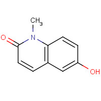 69601-45-2 6-hydroxy-1-methylquinolin-2-one chemical structure