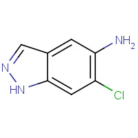 221681-75-0 6-chloro-1H-indazol-5-amine chemical structure