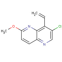 724787-25-1 7-chloro-8-ethenyl-2-methoxy-1,5-naphthyridine chemical structure