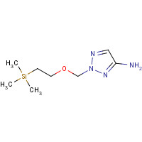 1611444-56-4 2-(2-trimethylsilylethoxymethyl)triazol-4-amine chemical structure