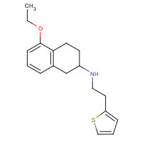 1268620-95-6 5-ethoxy-N-(2-thiophen-2-ylethyl)-1,2,3,4-tetrahydronaphthalen-2-amine chemical structure