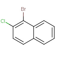 71436-66-3 1-bromo-2-chloronaphthalene chemical structure