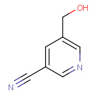 135124-71-9 5-(hydroxymethyl)pyridine-3-carbonitrile chemical structure