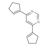 1308869-81-9 4,6-di(cyclopenten-1-yl)pyrimidine chemical structure