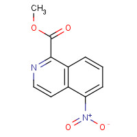 75795-41-4 methyl 5-nitroisoquinoline-1-carboxylate chemical structure