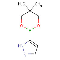 1443760-73-3 5-(5,5-dimethyl-1,3,2-dioxaborinan-2-yl)-1H-pyrazole chemical structure