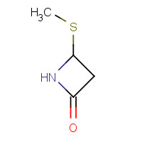 68290-18-6 4-methylsulfanylazetidin-2-one chemical structure