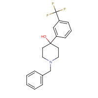 56108-27-1 1-benzyl-4-[3-(trifluoromethyl)phenyl]piperidin-4-ol chemical structure