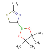 1310404-96-6 2-methyl-4-(4,4,5,5-tetramethyl-1,3,2-dioxaborolan-2-yl)-1,3-thiazole chemical structure