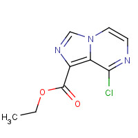 1160248-06-5 ethyl 8-chloroimidazo[1,5-a]pyrazine-1-carboxylate chemical structure