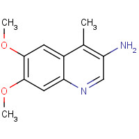 70945-28-7 6,7-dimethoxy-4-methylquinolin-3-amine chemical structure