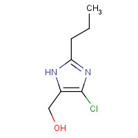 79047-47-5 (4-chloro-2-propyl-1H-imidazol-5-yl)methanol chemical structure