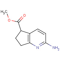 1374575-25-3 methyl 2-amino-6,7-dihydro-5H-cyclopenta[b]pyridine-5-carboxylate chemical structure
