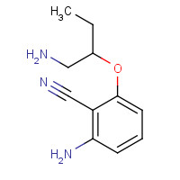 878156-15-1 2-amino-6-(1-aminobutan-2-yloxy)benzonitrile chemical structure
