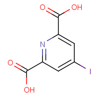 506423-80-9 4-iodopyridine-2,6-dicarboxylic acid chemical structure