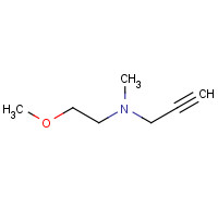 220699-99-0 N-(2-methoxyethyl)-N-methylprop-2-yn-1-amine chemical structure