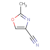 89282-09-7 2-methyl-1,3-oxazole-4-carbonitrile chemical structure