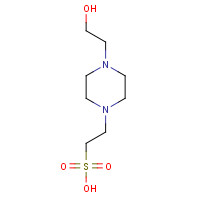 80862-09-5 2-[4-(2-hydroxyethyl)piperazin-1-yl]ethanesulfonic acid chemical structure