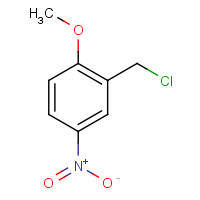 93-06-1 2-(chloromethyl)-1-methoxy-4-nitrobenzene chemical structure