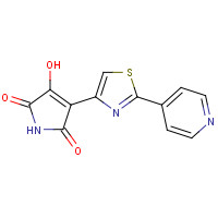 80653-76-5 3-hydroxy-4-(2-pyridin-4-yl-1,3-thiazol-4-yl)pyrrole-2,5-dione chemical structure