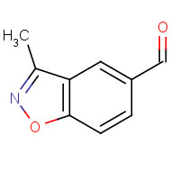 648448-98-0 3-methyl-1,2-benzoxazole-5-carbaldehyde chemical structure