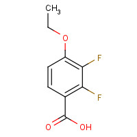 124728-45-6 4-ethoxy-2,3-difluorobenzoic acid chemical structure