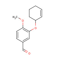 176756-92-6 3-cyclohex-2-en-1-yloxy-4-methoxybenzaldehyde chemical structure