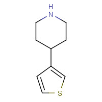 291289-51-5 4-thiophen-3-ylpiperidine chemical structure