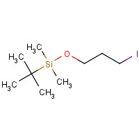 78878-05-4 tert-butyl-(3-iodopropoxy)-dimethylsilane chemical structure