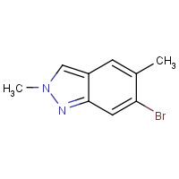 1159511-92-8 6-bromo-2,5-dimethylindazole chemical structure