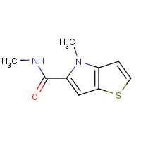 335031-30-6 N,4-dimethylthieno[3,2-b]pyrrole-5-carboxamide chemical structure