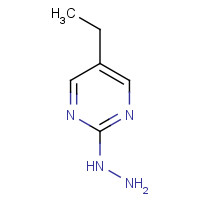 634611-51-1 (5-ethylpyrimidin-2-yl)hydrazine chemical structure