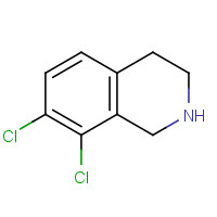 61563-24-4 7,8-dichloro-1,2,3,4-tetrahydroisoquinoline chemical structure