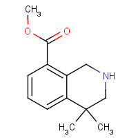 1203683-50-4 methyl 4,4-dimethyl-2,3-dihydro-1H-isoquinoline-8-carboxylate chemical structure